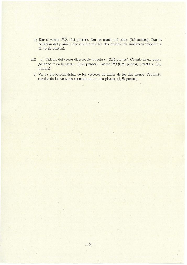 Página 6 del examen de Matemáticas II 2025